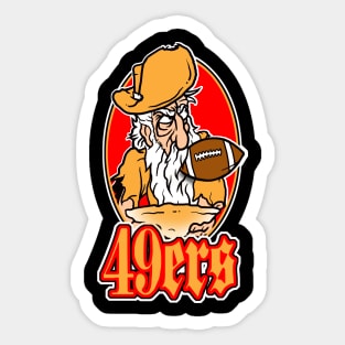 49ers Sticker